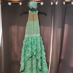 Girls Lyrical costume size LC